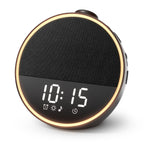 Narelu Sound Machine - Alarm Clock White Noise Sound Machine for Sleep, Night Light, 30 Soothing Sounds, 10 Gentle Alarms, Sleep Timer, Screen-Free Sleep Routine for Adults, Travel, Nightstand, Office